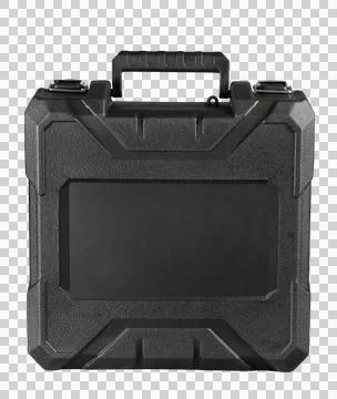 Black toolbox Foto stock