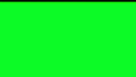 Black transitions to green screen with bottom up wipe Video stock 331767863