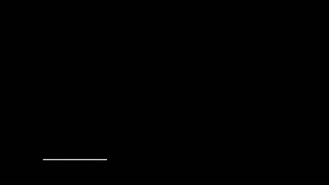 Black tree one line Stock Footage 89363532