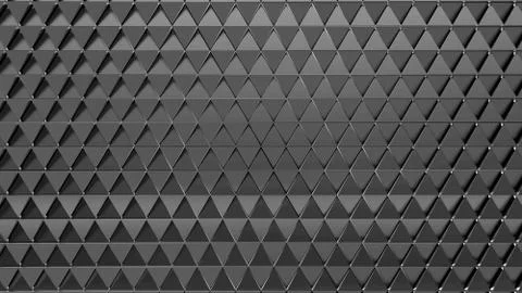 Black Triangle Polygon Wall BG 8K Auto Color Illustrazione stock
