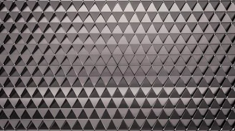 Black Triangle Polygon Wall BG 8K Auto Color Фото