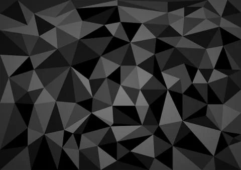 Black triangle texture background Stock Illustration
