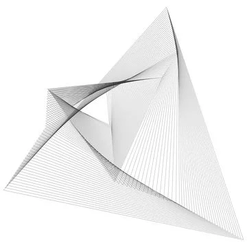 Black triangular lines technology futuristic background Stock Illustration