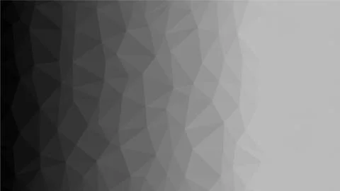 Black, Triangular  low poly, mosaic pattern background, Vector polygonal illu イラスト素材