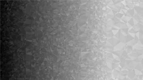 Black, Triangular  low poly, mosaic pattern background, Vector polygonal illu Stock Illustration