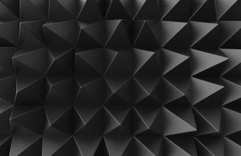 Black triangular pyramid background 写真素材