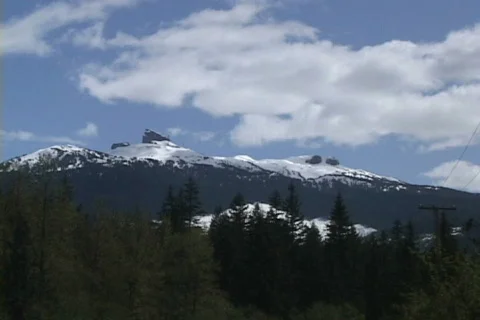 Black Tusk Peak Stock Footage 239174