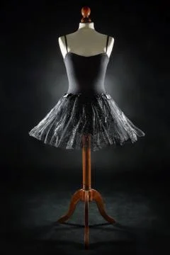 Black tutu 스톡 사진