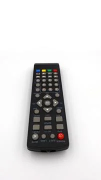 Black tv remote Stock Photos