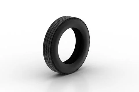 Black tyre Free Stock Illustration
