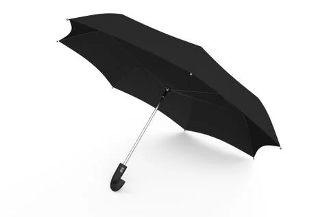 Black umbrella Stock Illustration