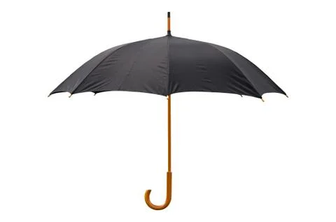 Black umbrella Stock Photos