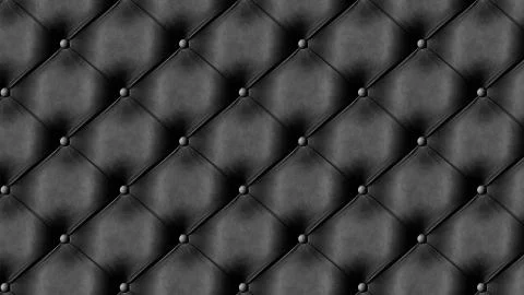 Black upholstery classic pattern Stock Illustration