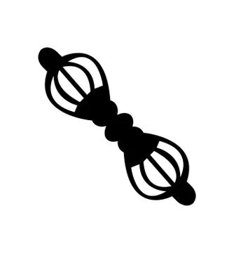 Black varja icon Illustrazione stock