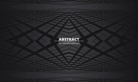 Black vector abstract modern background with pattern texture concept design Stock Illustration