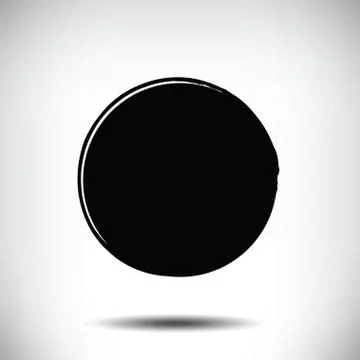 Black vector grunge circle background Stock Illustration