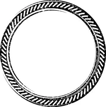 Black vector grunge template  for rubber stamp Ilustración de archivo