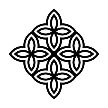 Black Vector logo illustration of an element made is on a white background for Ilustración de archivo