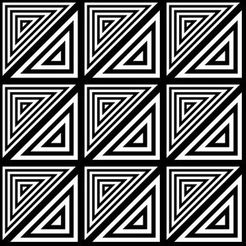 Black vector modern seamless pattern イラスト素材