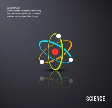 Black vector science background イラスト素材