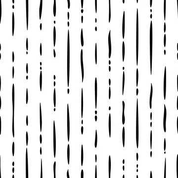 Black vector seamless grunge dotted lines pattern イラスト素材