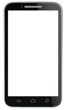 Black Vector Smartphone. Stock-Illustration