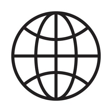 Black vector web icon isolated on white background Stock Illustration