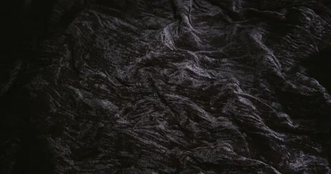 Black Velvet Background with Shadows Stock Footage 160131248