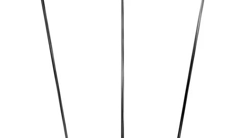 Black vertical impact split line frame animation with 3 dynamic line motion. Stock Footage 333598910