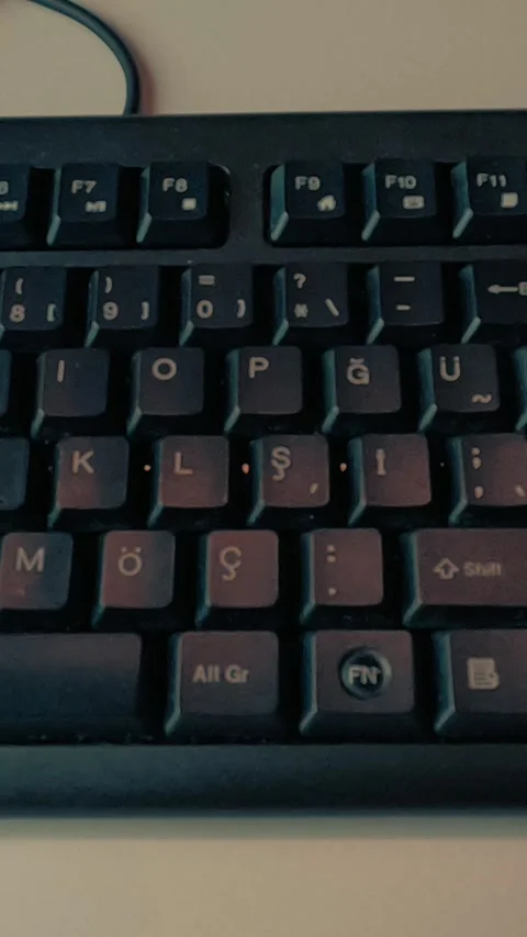 Black Vertical Keyboard Surface Background Stock Footage 339925103