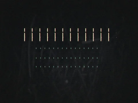 Black vhs glitch background realistic flickering, analog vintage TV signal Видео 82219430