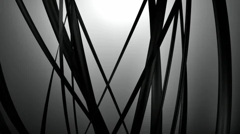 Black vine reflection Video stock 55443733