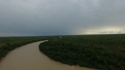 Black Volta River Stock Footage 286329977
