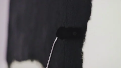 Black wall 3 Stock Footage 120786883