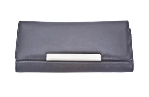 Black wallet Stock Photos