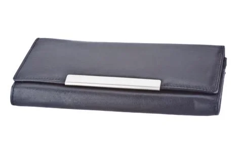 Black wallet 写真素材