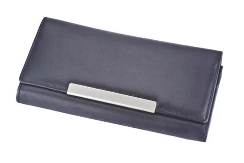 Black wallet 写真素材