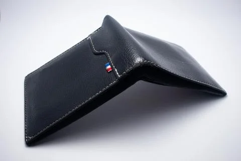 Black wallet Stock Photos