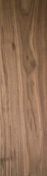 Black walnut wood texture of solid board untreated Stockfoto's