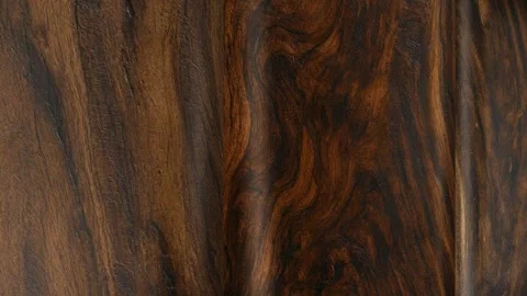 Black Walnut Wooden Boards with Deep Grain and Elegant Surface Detail 스톡 동영상 342542648