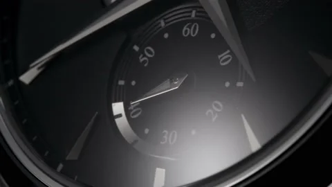 Black watch closeup Stock Footage 131166616