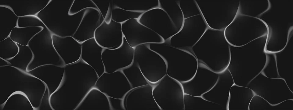 Black water caustic light pattern Stock Illustration