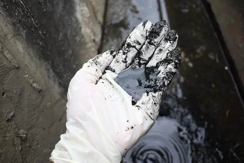 Black water Stock Photos