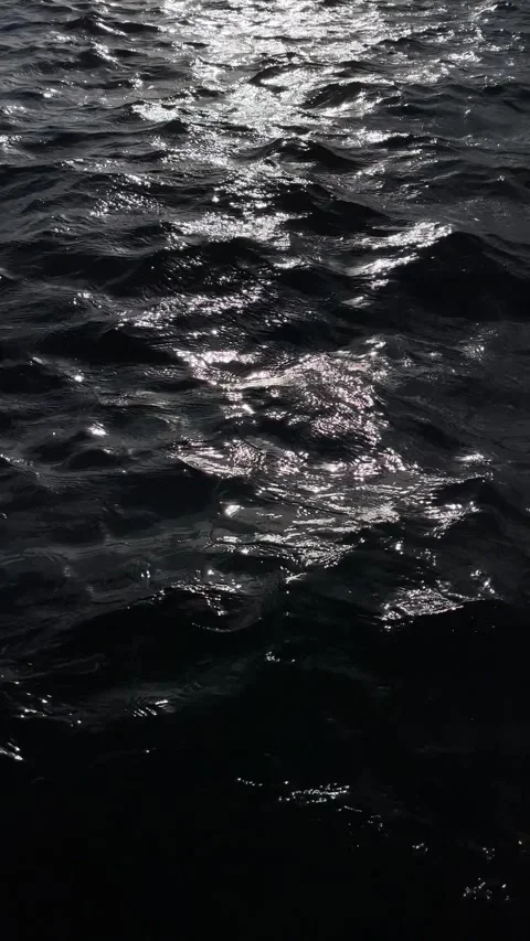 Black water with reflection Video stock 270322923