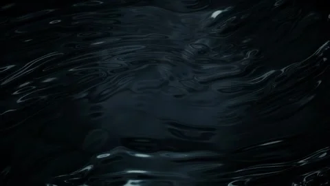 Black water wavy surface. Animation of wave motion on sea surface Video stock 283024944