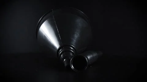 Black watering can 스톡 동영상 154427372