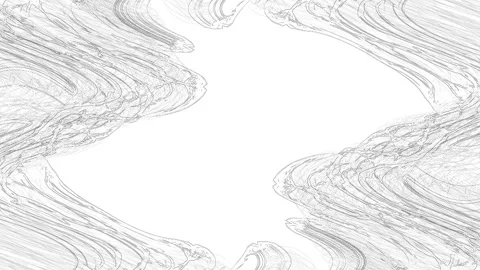 Black wave abstraction 库存影片 263295631