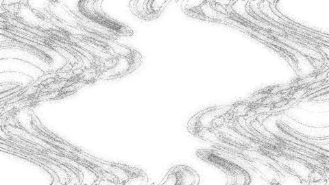 Black wave dots abstraction Stock Footage 263295645