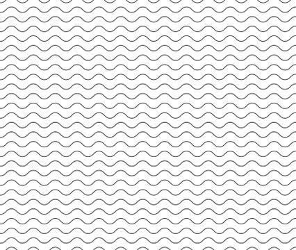 Black wave line pattern. black seamless wavy line background. wave pattern. 스톡 일러스트