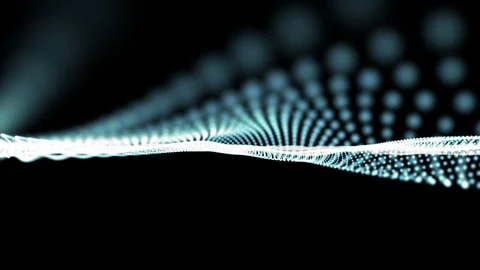 Black wave motion graphic. Stock Footage 86722998